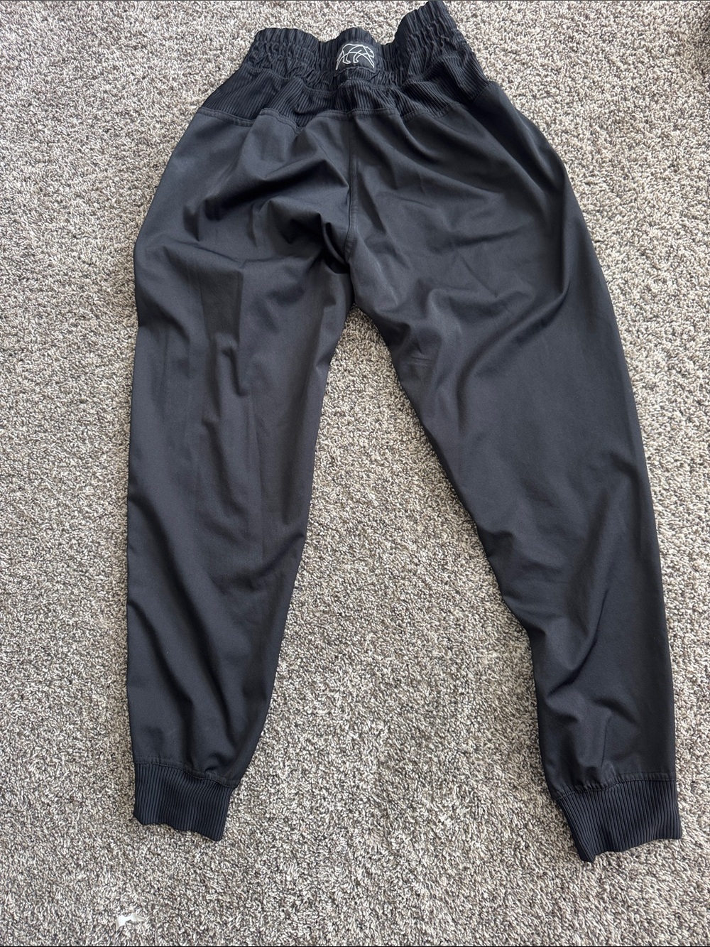 Tiger Friday Black Athletic Jogger Pants